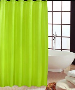 Polyester Fabric Shower Mould and Mildew Resistant Curtain 180 x 180 cm (71 x 71 Inch) Tiles Patterned (Choose Colour from Drop Down menu)