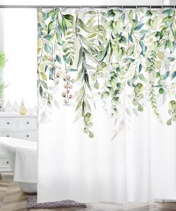 Bohemian Flower Bathroom Curtain Colorful Boho Floral Print Beautiful Bright Polyester Fabric Cloth Shower Curtain for Bathroom Decoration, 72"x72" (Color 8)